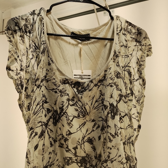 Religion grey black Floral dress - Picture 2 of 4